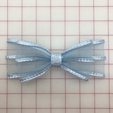 Bows - Light Blue Ribbon on Horsehair Only 6 In Stock! Close-Out